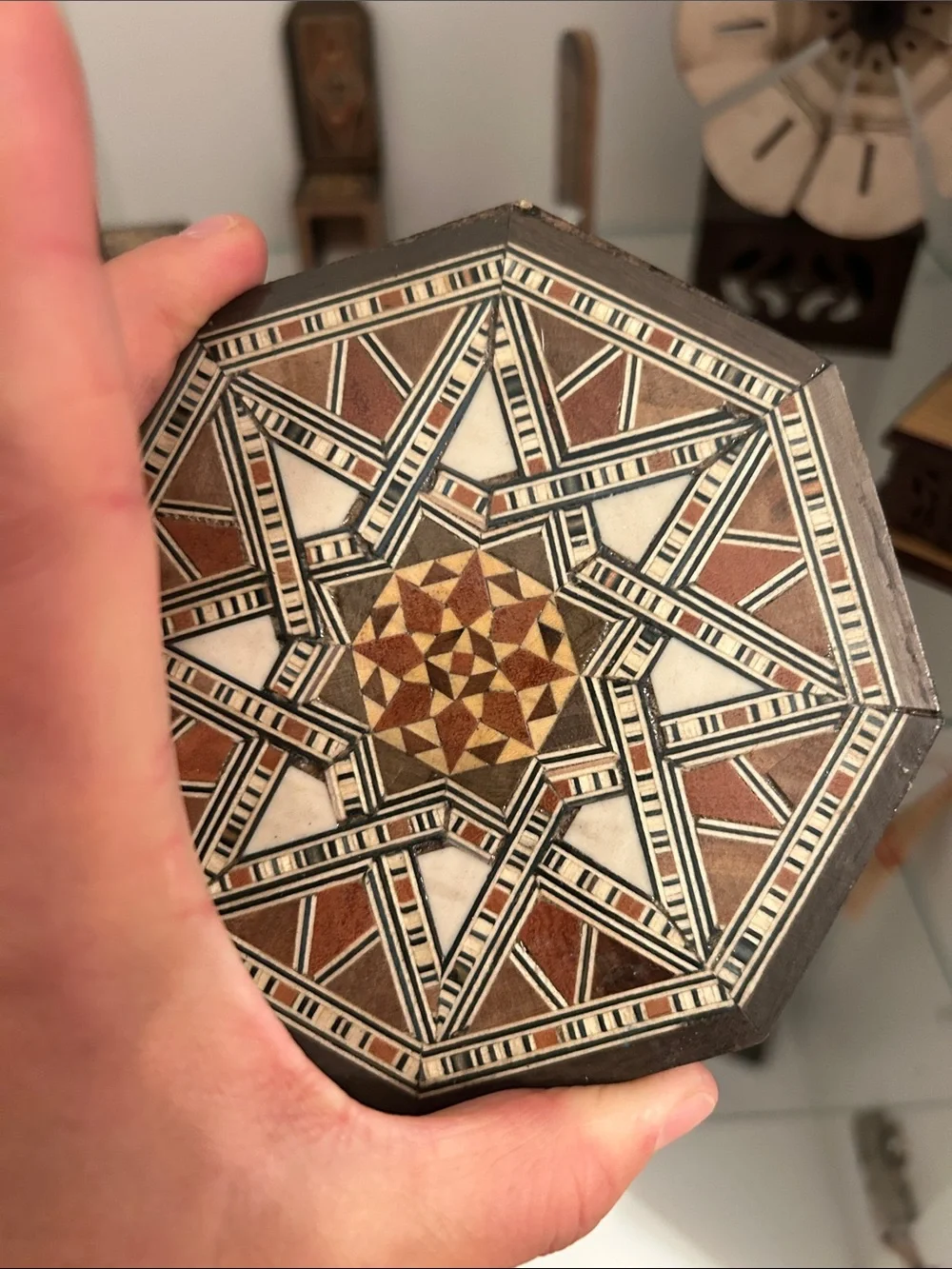 Hand made wooden mini